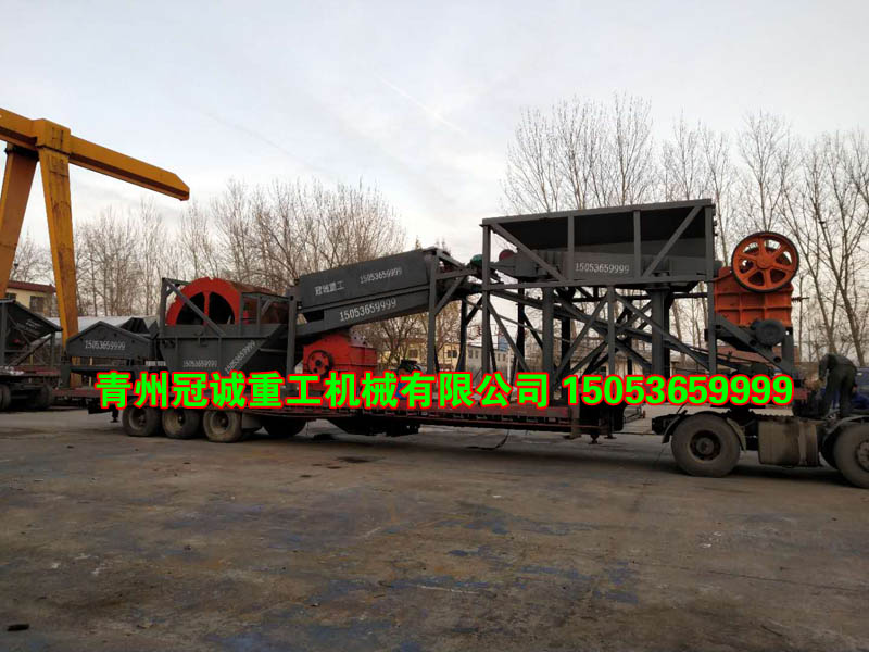 移動(dòng)式石粉洗砂機(jī) 移動(dòng)式石粉洗砂機(jī)