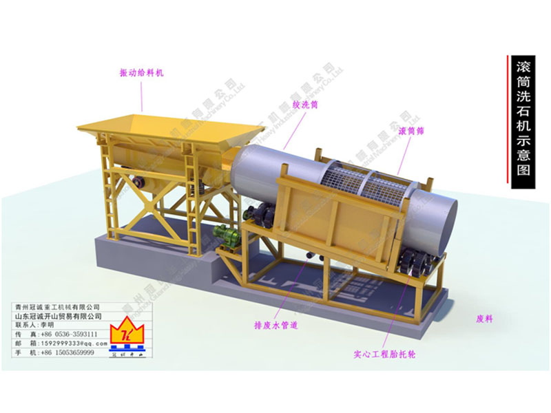 滾筒洗石機(jī) 滾筒洗石機(jī)