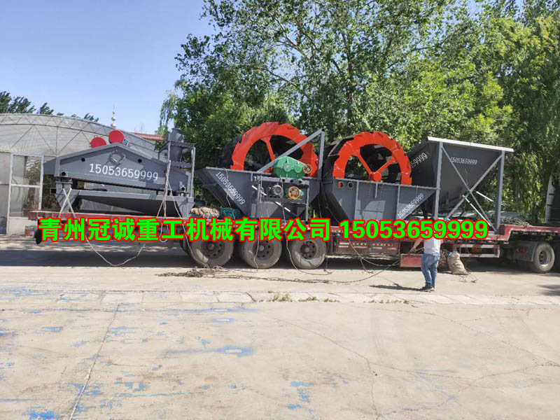 輪斗式雙葉輪洗砂機 輪斗式雙葉輪洗砂機