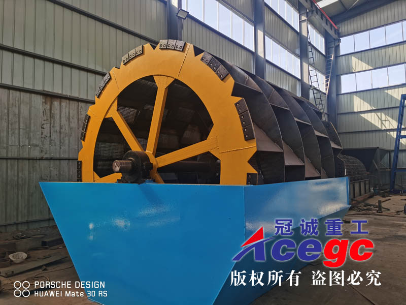 大型斗輪式洗石機(jī) 大型斗輪式洗石機(jī)